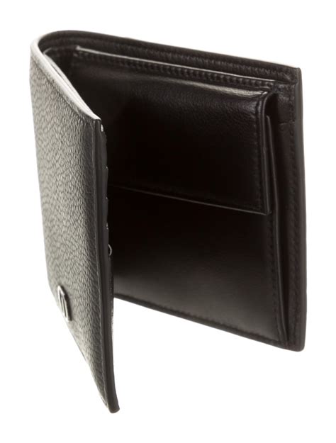 black dior wallet men|men bifold wallet.